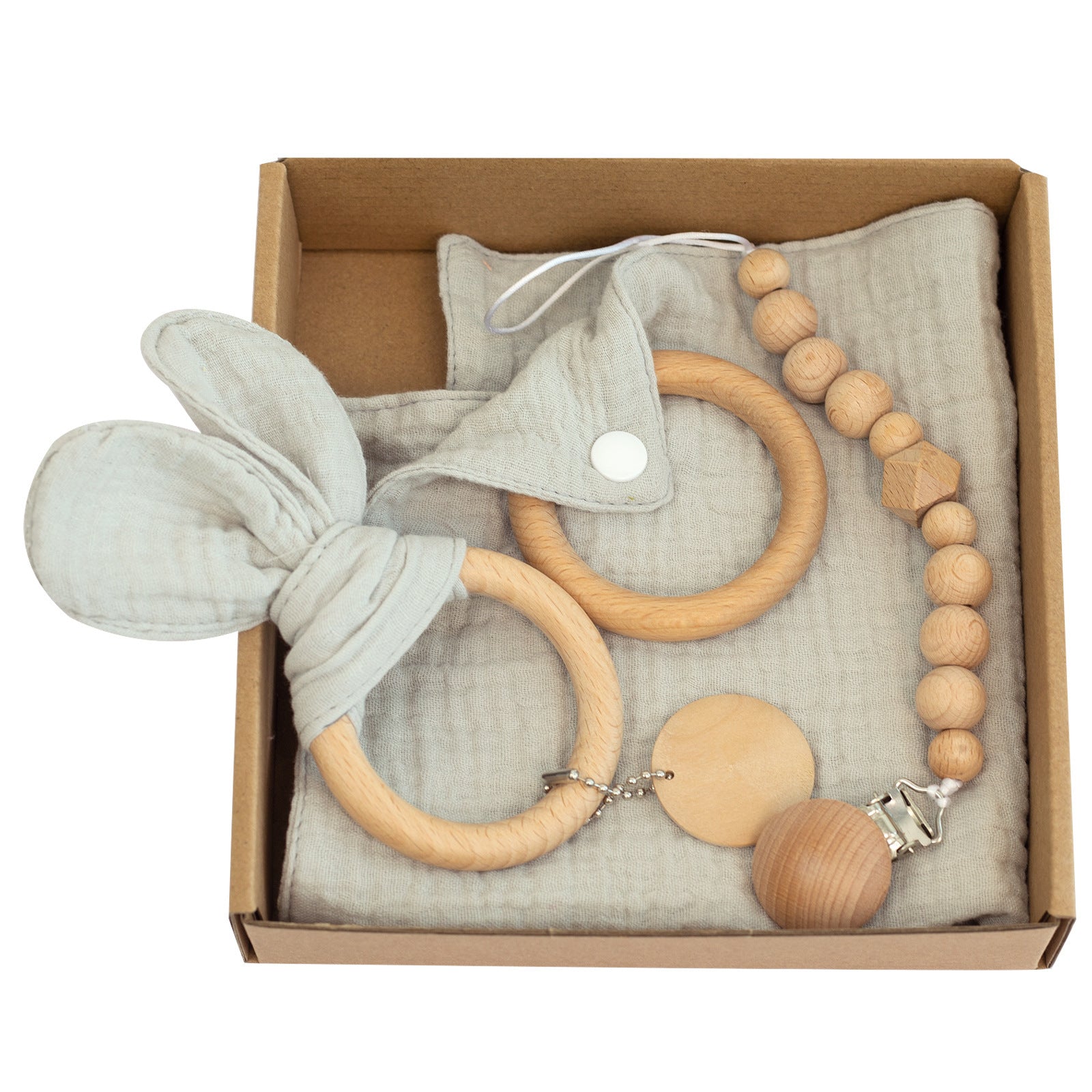 Baby Comfort Toy Beech Pacifier Chain