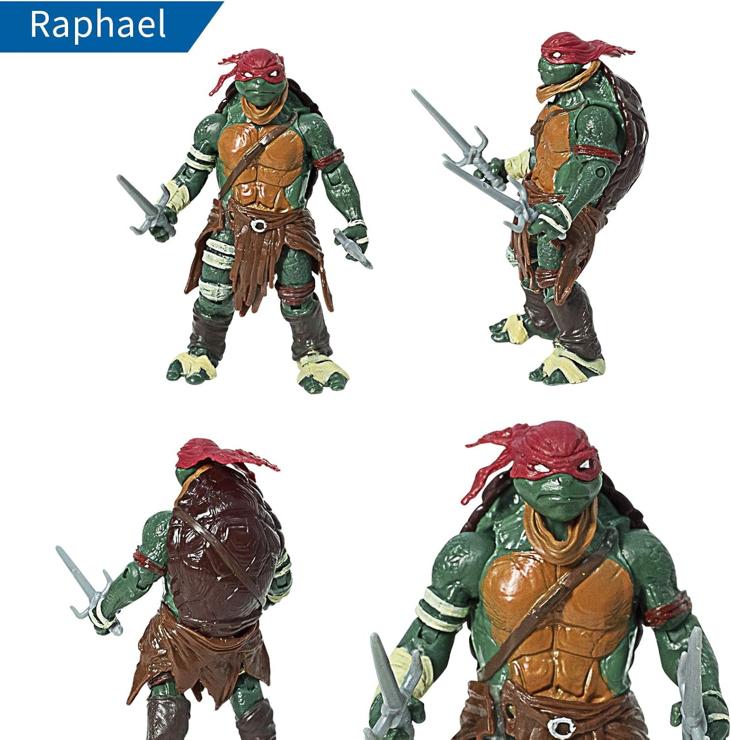 Tortoise Toys Set Superhero Action Figures Tortoise Toy Set 4Pcs