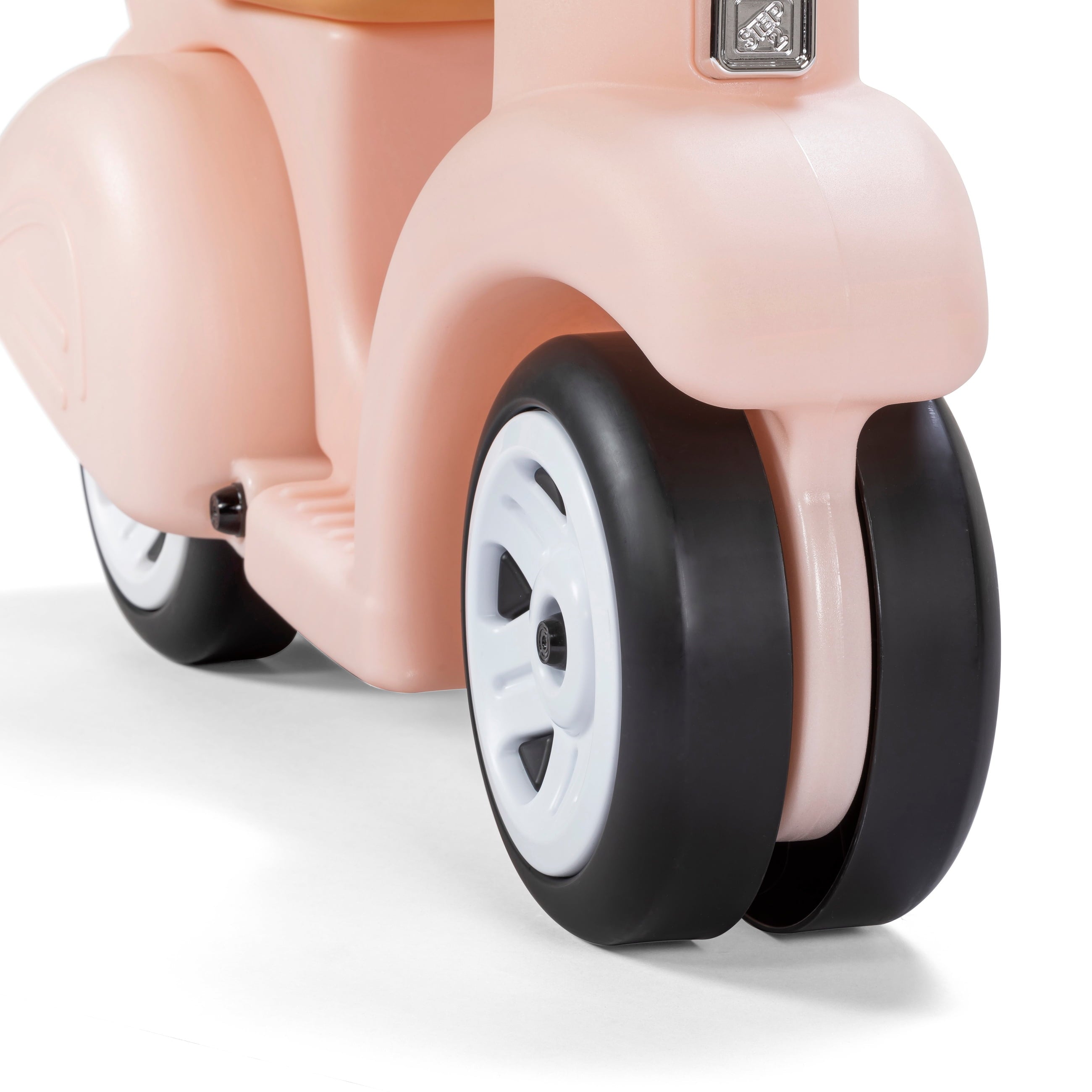 Ride along Pink Scooter Foot to Floor Ride on Toy for Toddlers