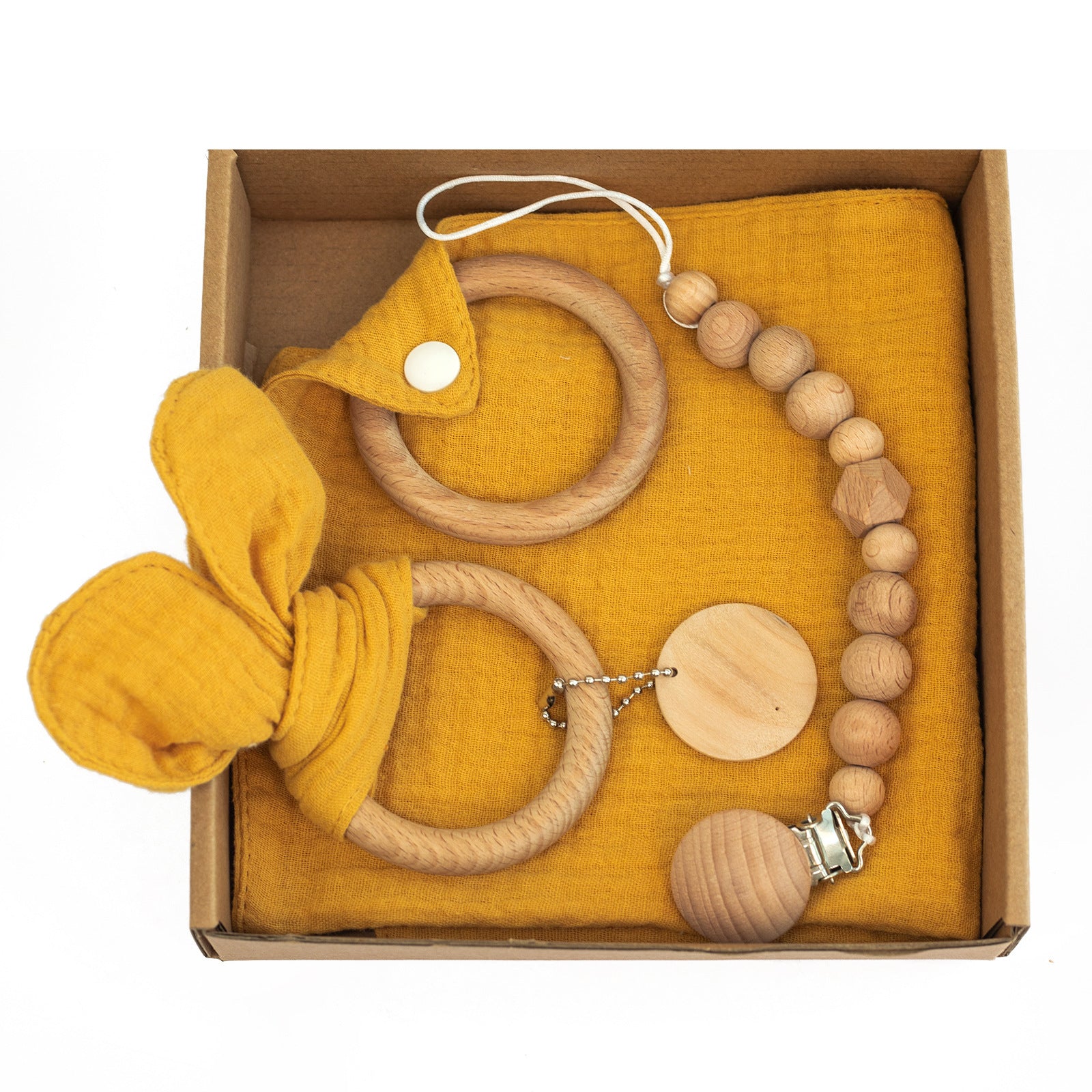 Baby Comfort Toy Beech Pacifier Chain