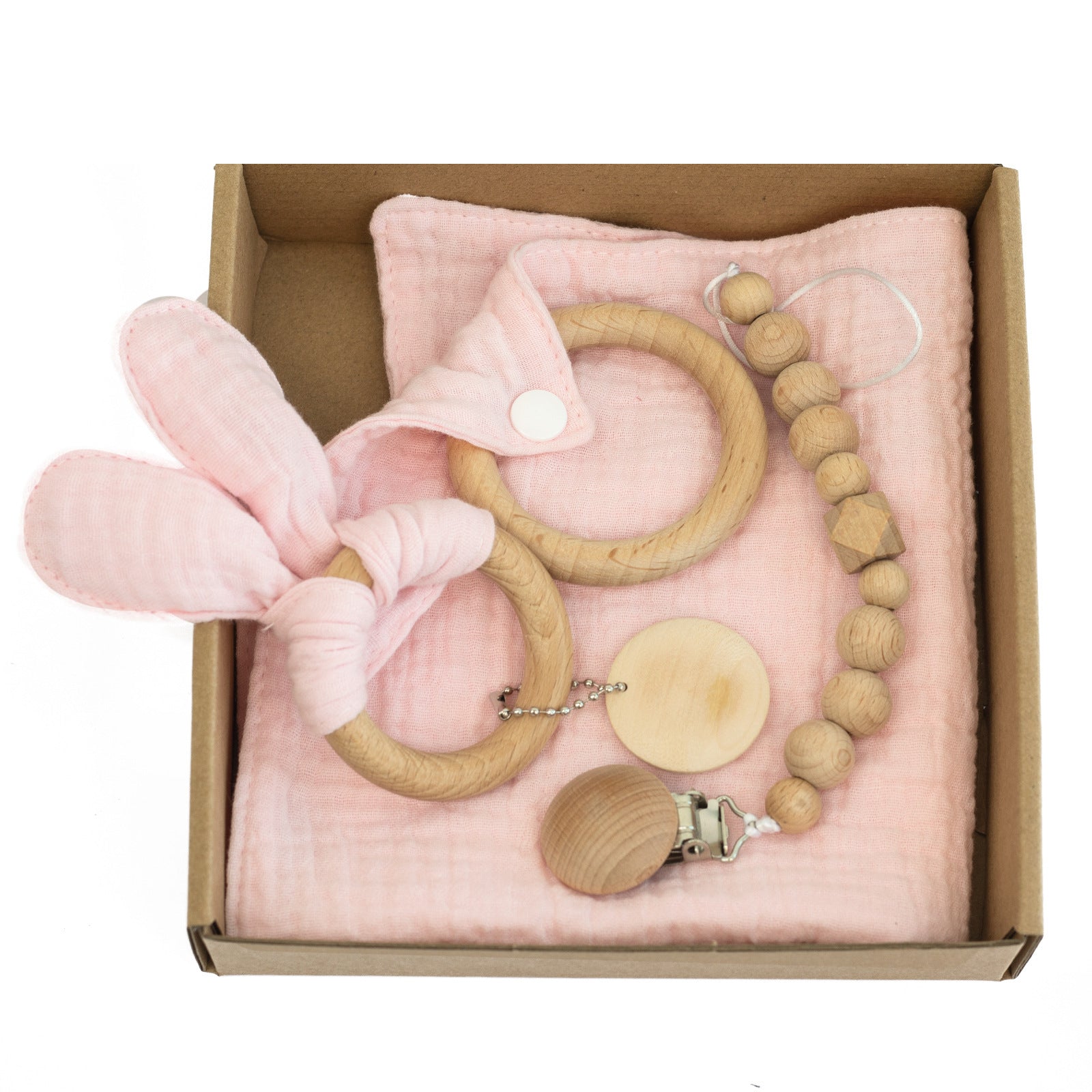 Baby Comfort Toy Beech Pacifier Chain