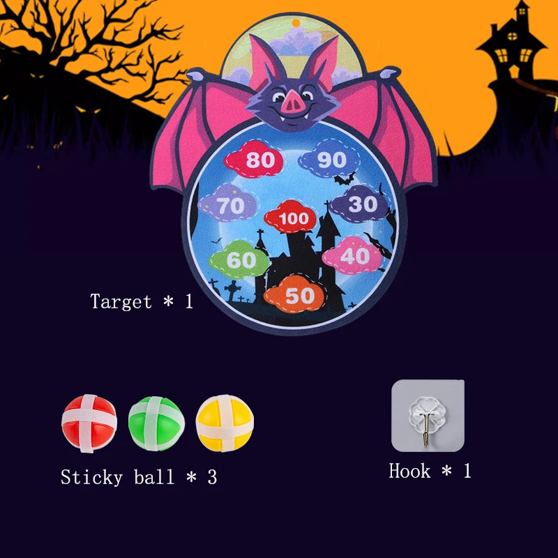 Child Educational Games Dart Board Baby Toy Stickey Ball Dart Indoor Sports Child Montessori Games for Children 3 to 7 Years