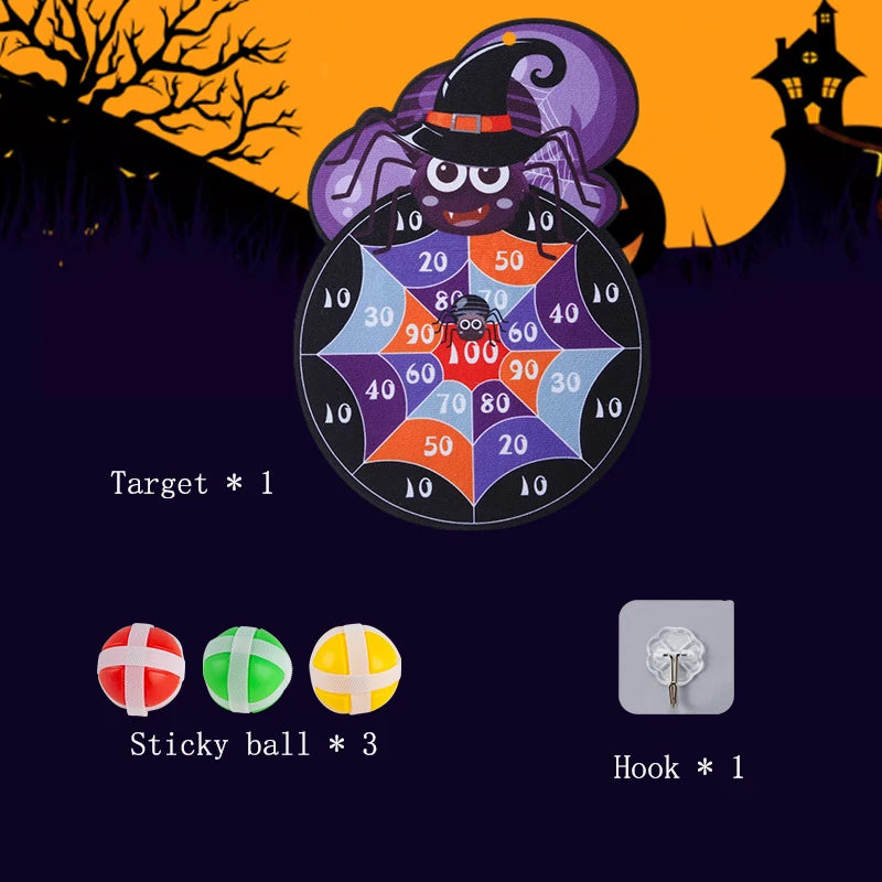 Child Educational Games Dart Board Baby Toy Stickey Ball Dart Indoor Sports Child Montessori Games for Children 3 to 7 Years